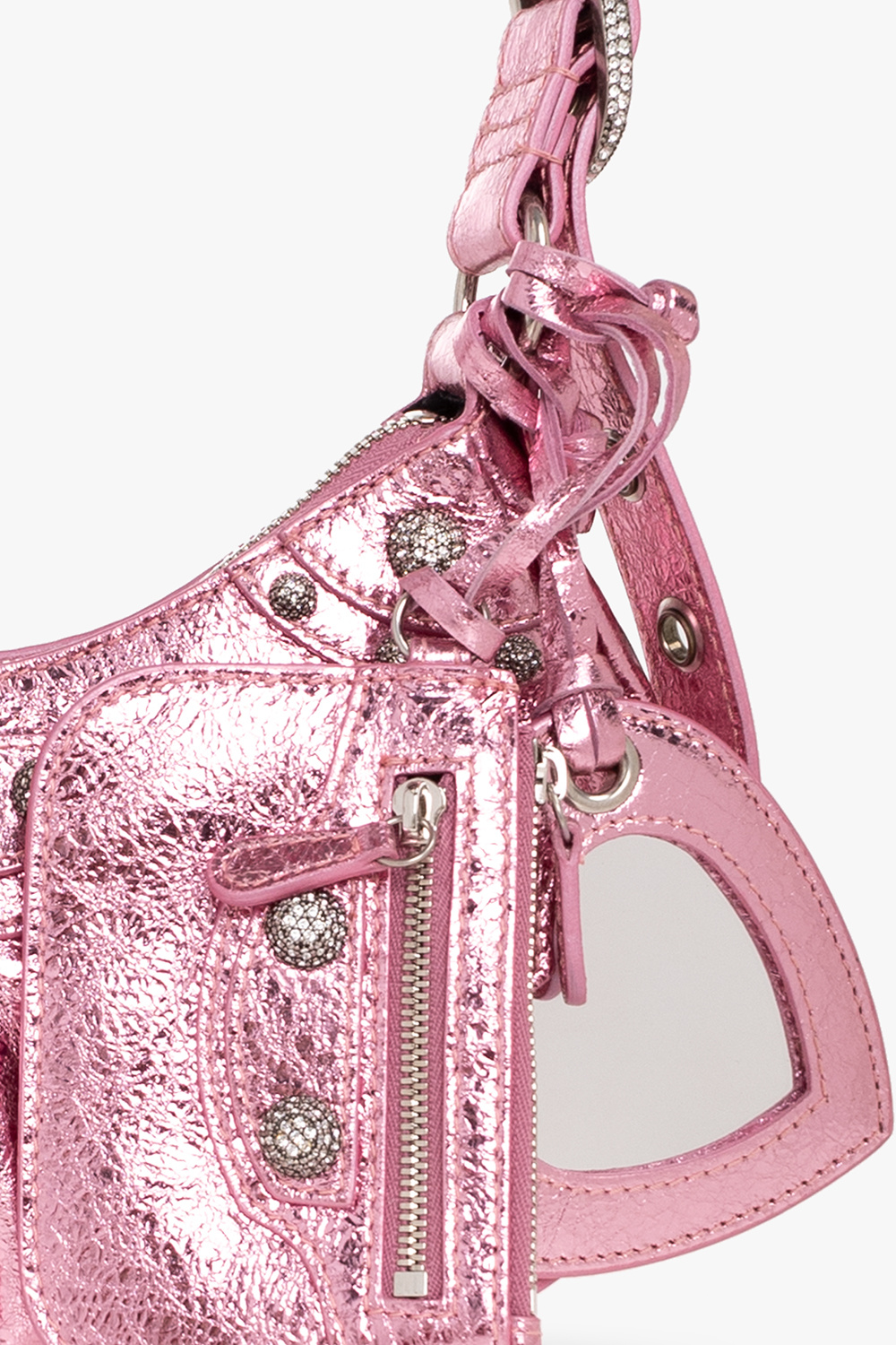 ショルダーバッグ・ポシェット BALENCIAGA FLUO PINK FABRIC LE CAGOLE XS SHOULDER BAG Balenciaga Le Cagole XS Shoulder Bag | Pink | FARFETCH CA